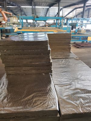 Aluminum Foil Faced Rock Wool Board - High-Efficiency Thermal & Acoustic Insulation for Walls and Ducts