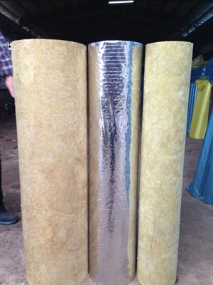 High-Temp Mineral Wool Pipe Insulation for HVAC & Plumbing with or Without Aluminum Foil Facing