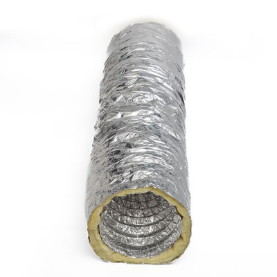 Sound-Reducing Multi-Layer Flexible HVAC Duct with -30 to +250°C Temperature Range and 30 m/s Air Flow Velocity