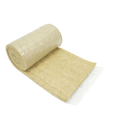 Rock Wool Blanket with Wire Mesh - High-Strength Industrial Insulation Solution